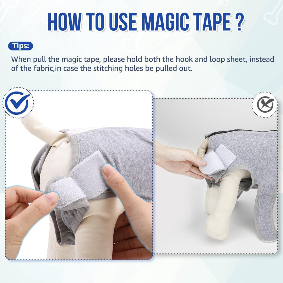 Dog Surgery Recovery Suit, Dog Onesie for Female Male Spay Neuter