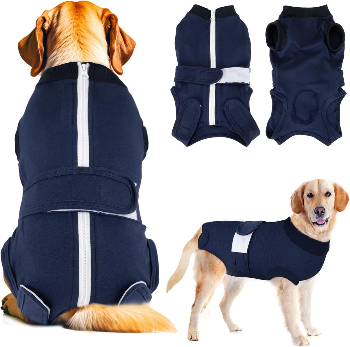 Dog Surgery Recovery Suit, Dog Onesie for Female Male Spay Neuter