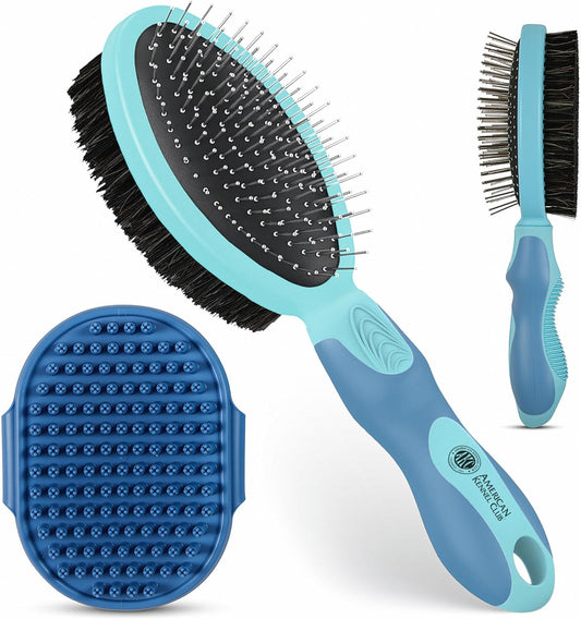 AKC - Dog & Cat Nail Clippers & Filer | Professional Pet Grooming Tool with Stainless Steel Blades | Safety Guard & Easy Grip Handle | Durable & Anti-Slip | Safe for Small, Medium & Large Pets