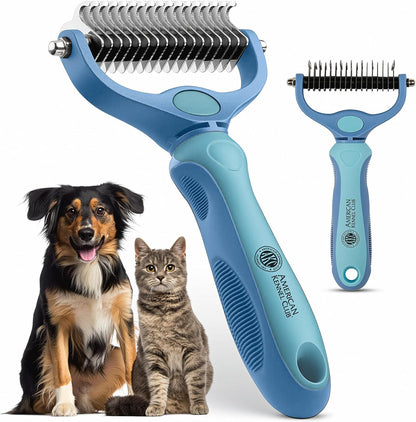 AKC - Dog & Cat Nail Clippers & Filer | Professional Pet Grooming Tool with Stainless Steel Blades | Safety Guard & Easy Grip Handle | Durable & Anti-Slip | Safe for Small, Medium & Large Pets