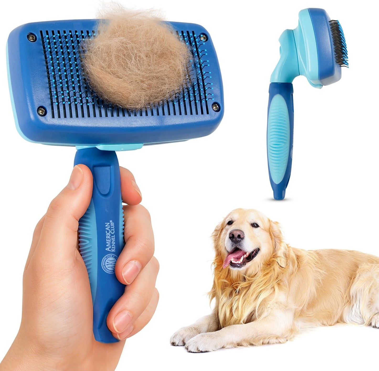 AKC - Dog & Cat Nail Clippers & Filer | Professional Pet Grooming Tool with Stainless Steel Blades | Safety Guard & Easy Grip Handle | Durable & Anti-Slip | Safe for Small, Medium & Large Pets