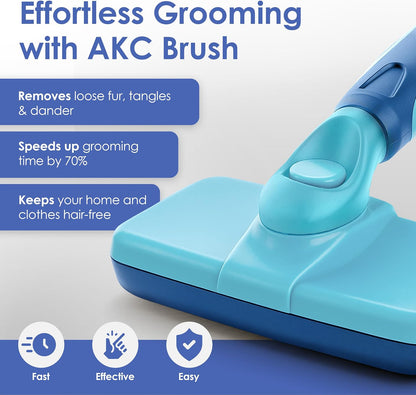 AKC - Dog & Cat Nail Clippers & Filer | Professional Pet Grooming Tool with Stainless Steel Blades | Safety Guard & Easy Grip Handle | Durable & Anti-Slip | Safe for Small, Medium & Large Pets