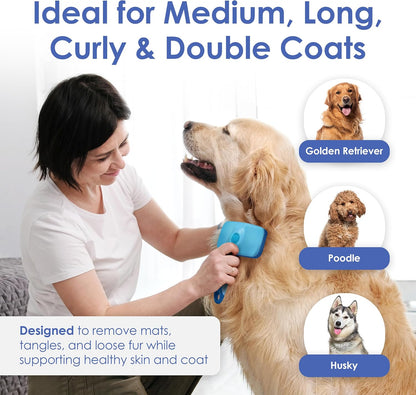 AKC - Dog & Cat Nail Clippers & Filer | Professional Pet Grooming Tool with Stainless Steel Blades | Safety Guard & Easy Grip Handle | Durable & Anti-Slip | Safe for Small, Medium & Large Pets