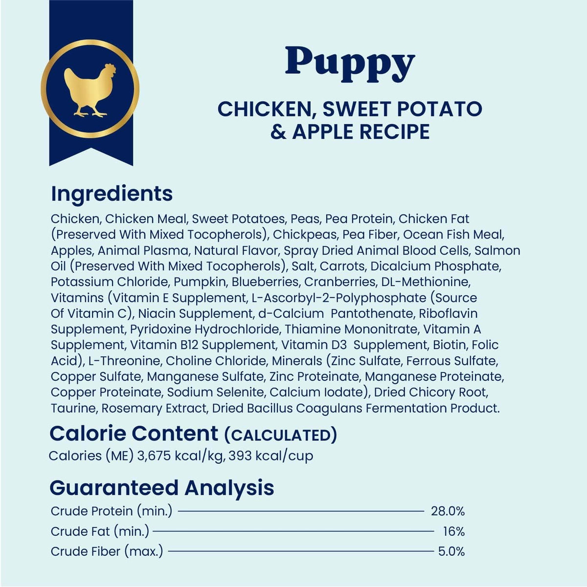 Solid Gold Small Breed Lamb Dry Dog Food, Grain Free, Small Bites, 3.75LB