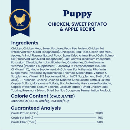 Solid Gold Small Breed Lamb Dry Dog Food, Grain Free, Small Bites, 3.75LB