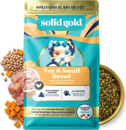 Solid Gold Small Breed Lamb Dry Dog Food, Grain Free, Small Bites, 3.75LB