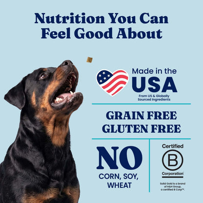 Solid Gold Small Breed Lamb Dry Dog Food, Grain Free, Small Bites, 3.75LB