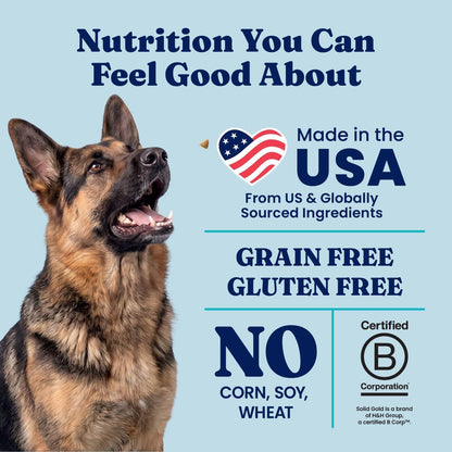 Solid Gold Small Breed Lamb Dry Dog Food, Grain Free, Small Bites, 3.75LB