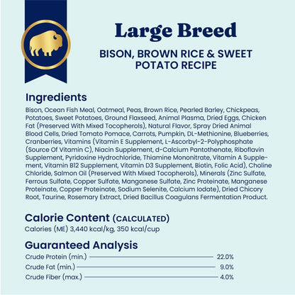Solid Gold Small Breed Lamb Dry Dog Food, Grain Free, Small Bites, 3.75LB