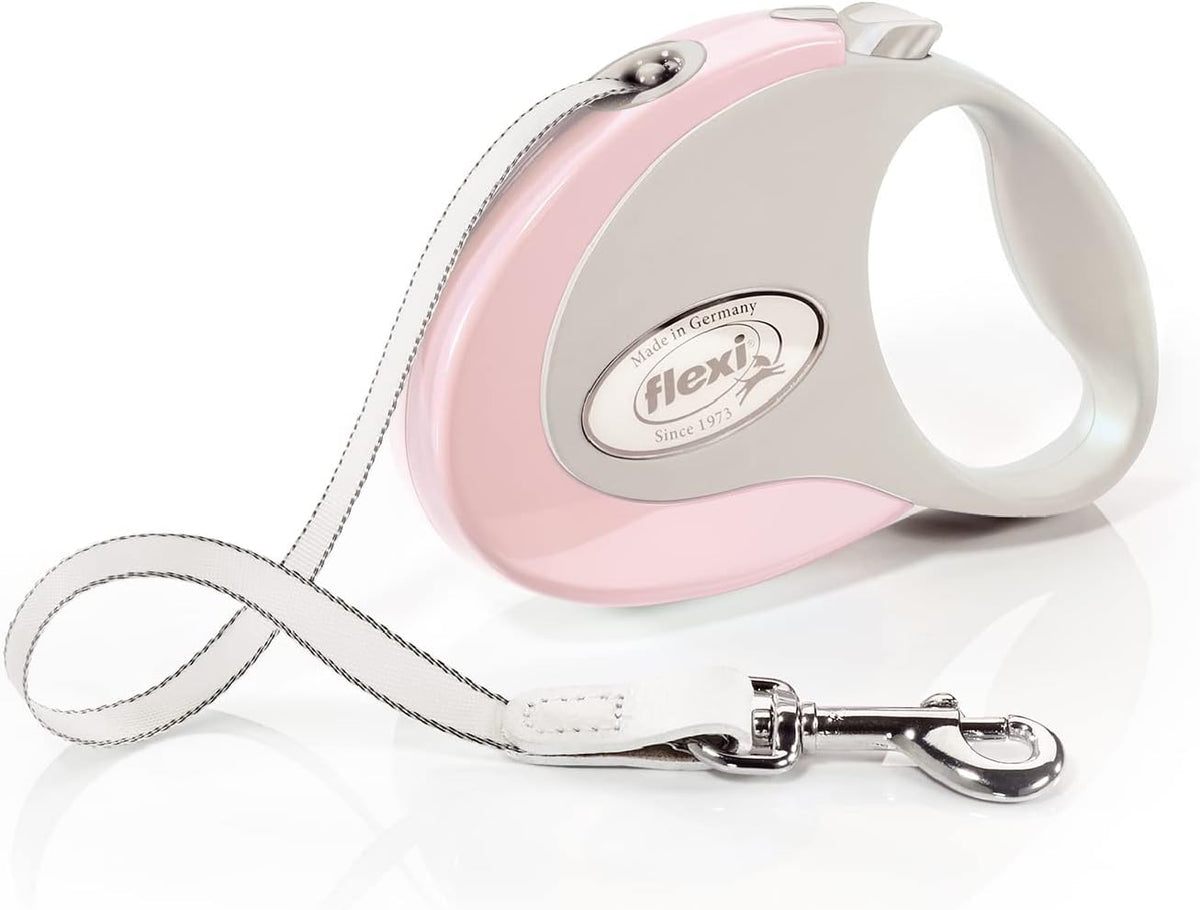 ® Neon Tape Retractable Dog Leash, Medium, 16 ft - Neon Yellow/Black