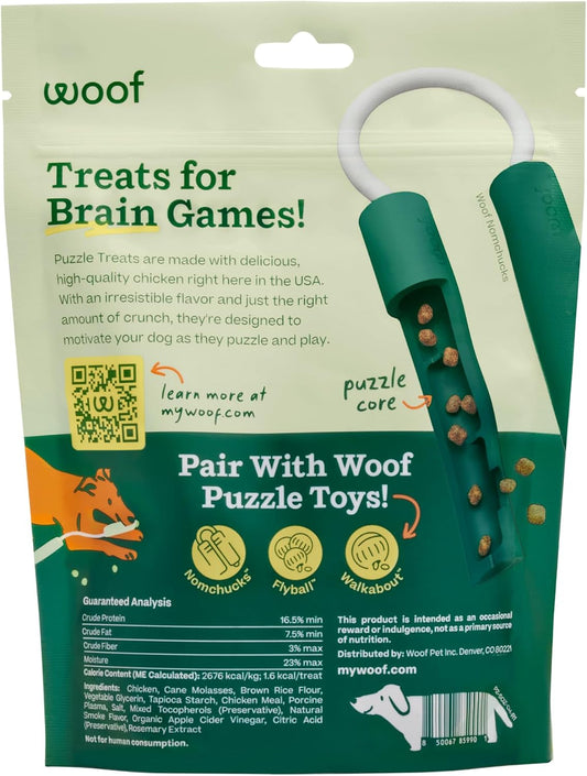 Air-Dried Puzzle Treats for Dogs, Chicken, 5 oz