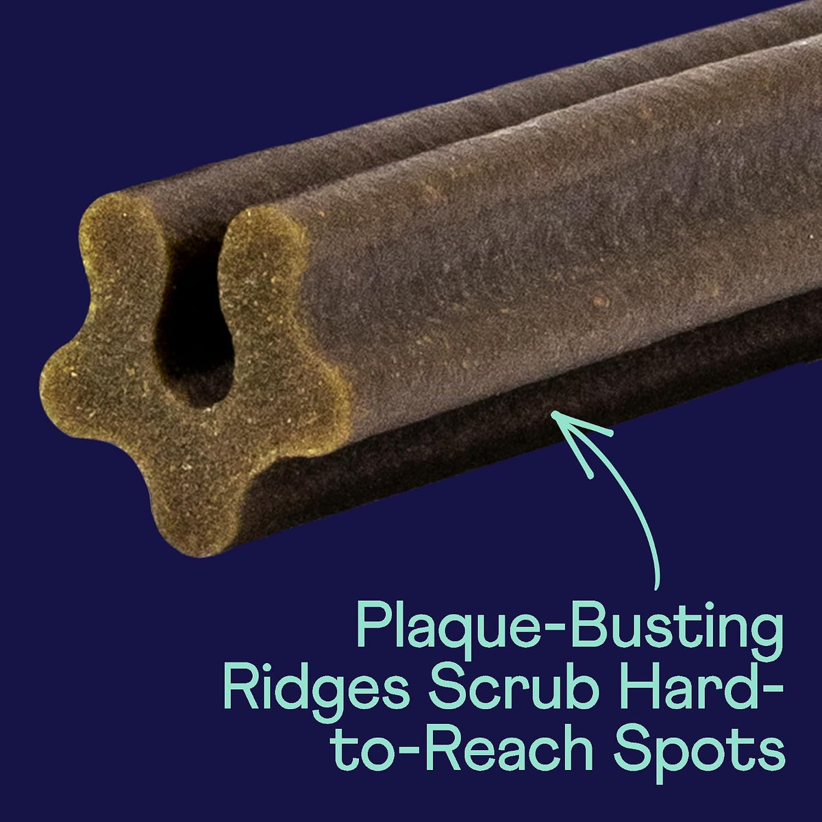 Plaque Patrol Dental Chews - Fights Tartar & Bad Breath - Dogs 25+ lbs