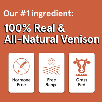 TRMC Real Meat Dog Treats - 12oz Bag of Bite-Sized Air-Dried Beef Jerky for Dogs - Grain-Free Jerky Dog Treats Made up of 95% Free-Range, Grass Fed Beef - All-Natural High Protein Dog Treats