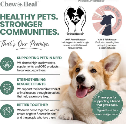 Glucosamine for Senior Dogs Hip and Joint Supplement, 60 Mobility Chews