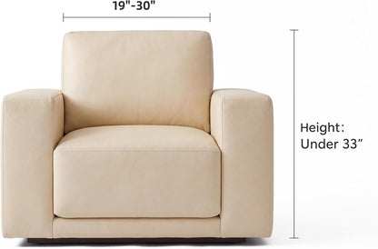 Couch Cover for Dogs Washable Sofa Cover, Sectional Couch Covers, Sofa Covers for 2 Cushion Couch, Non Slip Stripe Sofa Slipcovers Furniture Protector (Beige, 71x102)