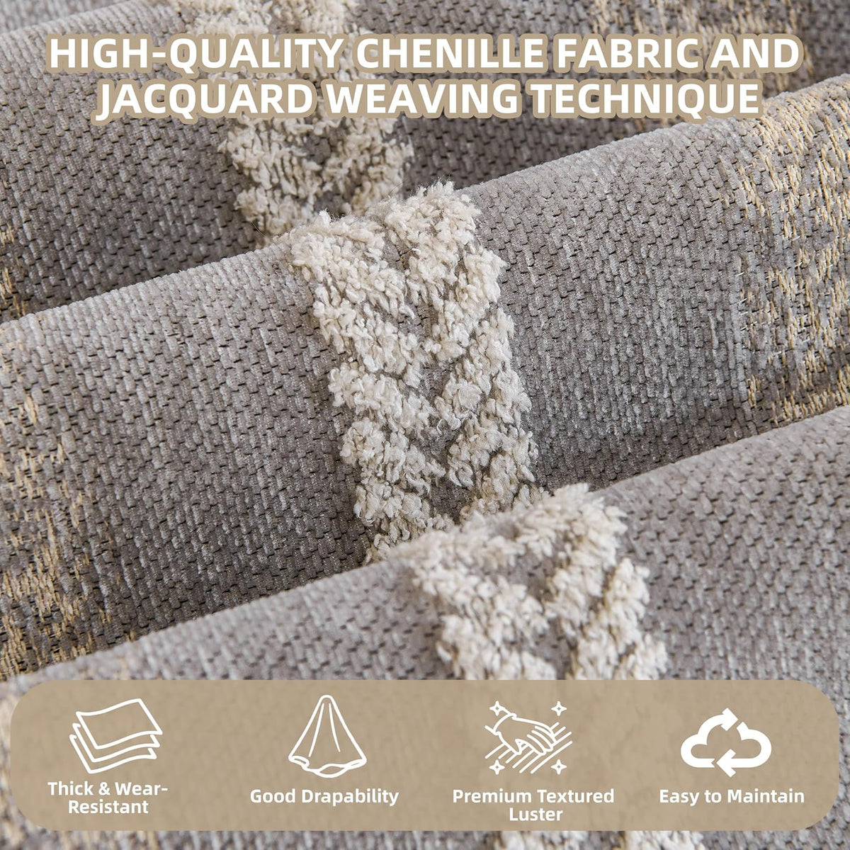 Couch Cover for Dogs Washable Sofa Cover, Sectional Couch Covers, Sofa Covers for 2 Cushion Couch, Non Slip Stripe Sofa Slipcovers Furniture Protector (Beige, 71x102)