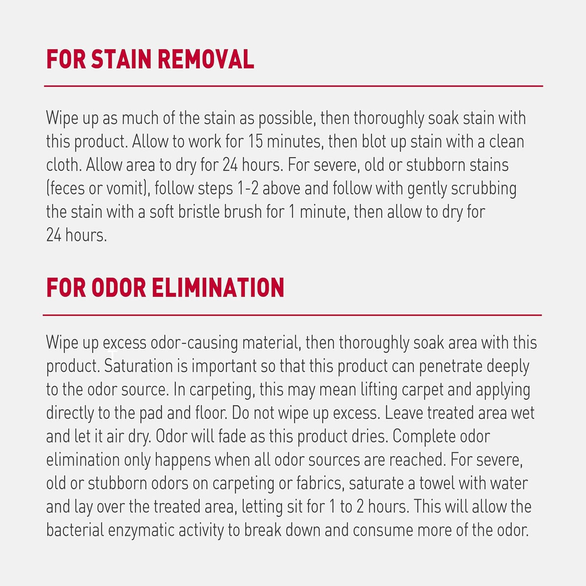 Advanced Dog Stain & Odor Eliminator, Severe Mess, 1 gal