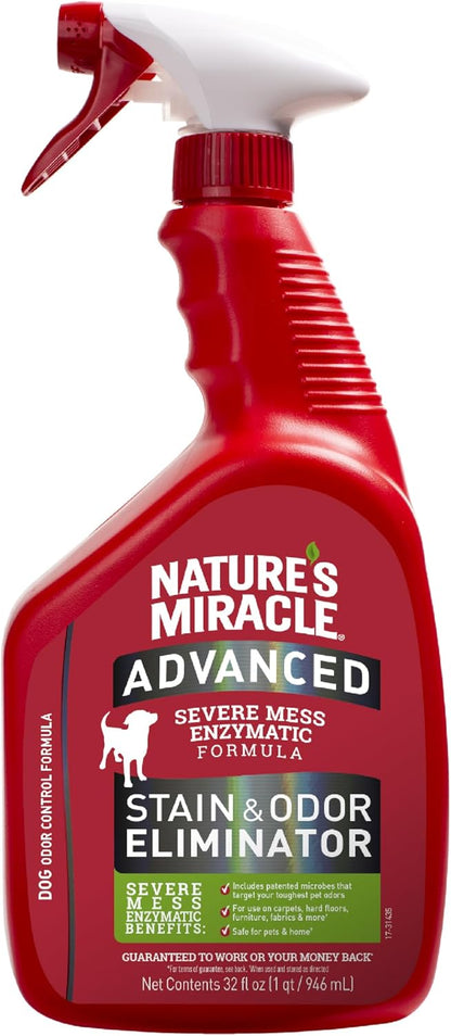 Advanced Dog Stain & Odor Eliminator, Severe Mess, 1 gal