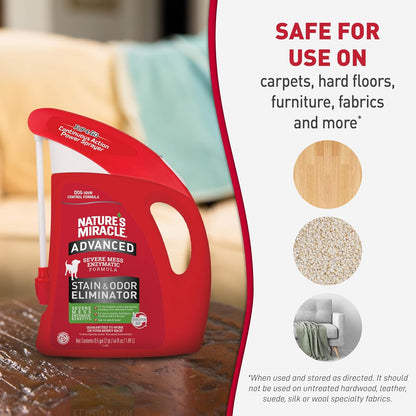 Advanced Dog Stain & Odor Eliminator, Severe Mess, 1 gal