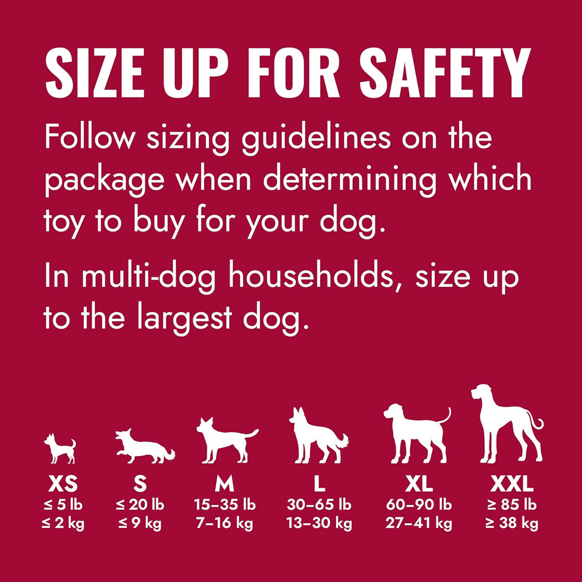 Classic Stuffable Dog Toy, Natural Rubber Chew, for Large Dogs