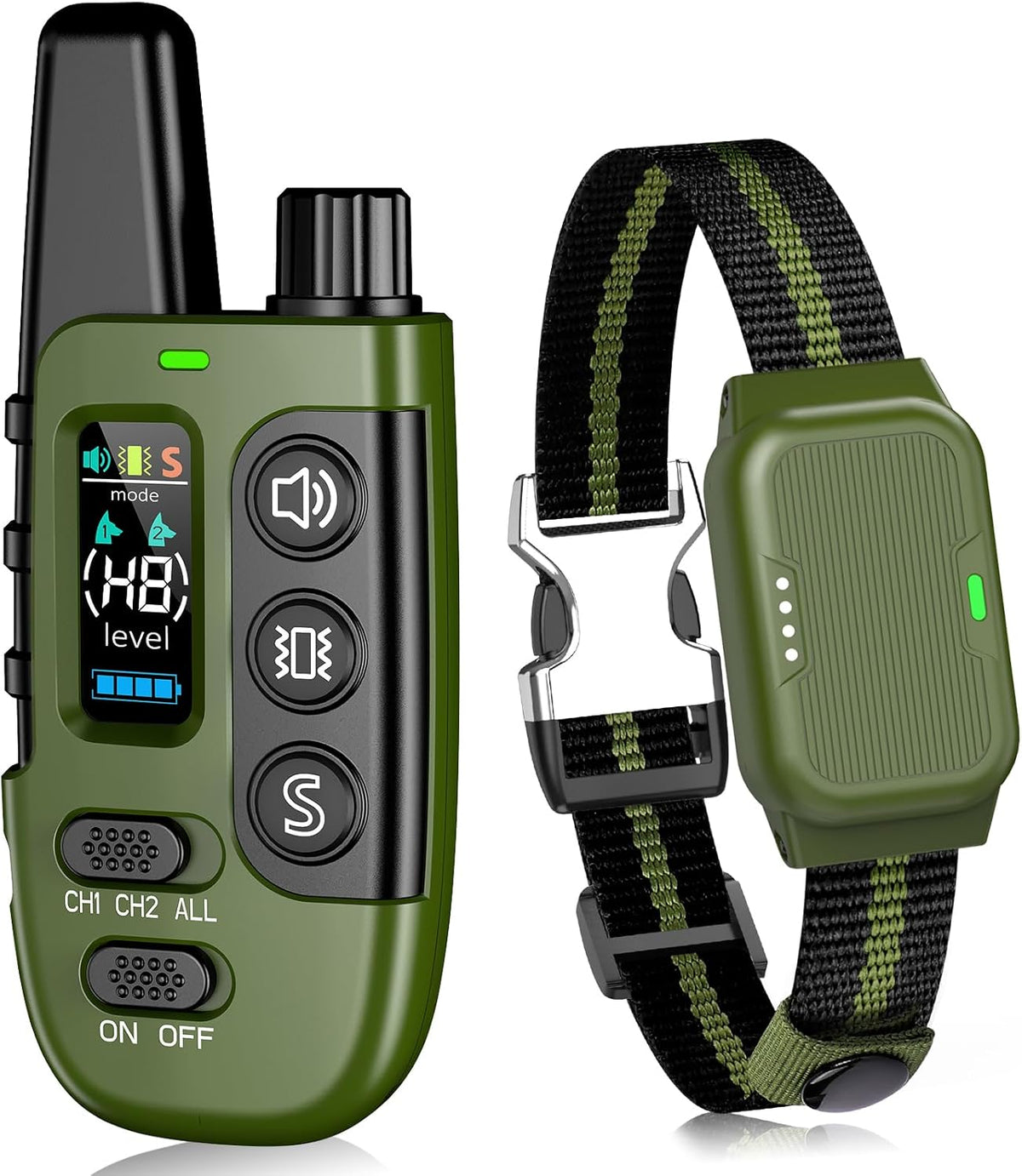 Shock Collar for Dogs, Dog Training Collar with Remote Control