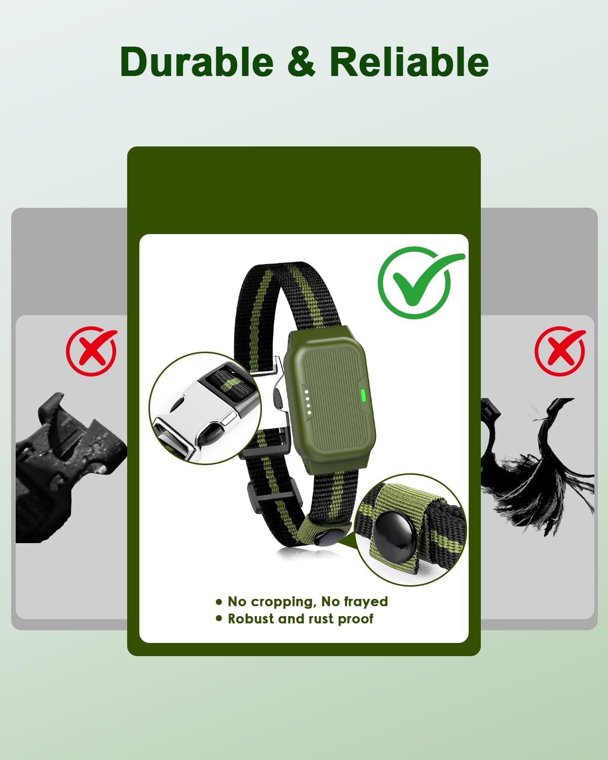 Shock Collar for Dogs, Dog Training Collar with Remote Control