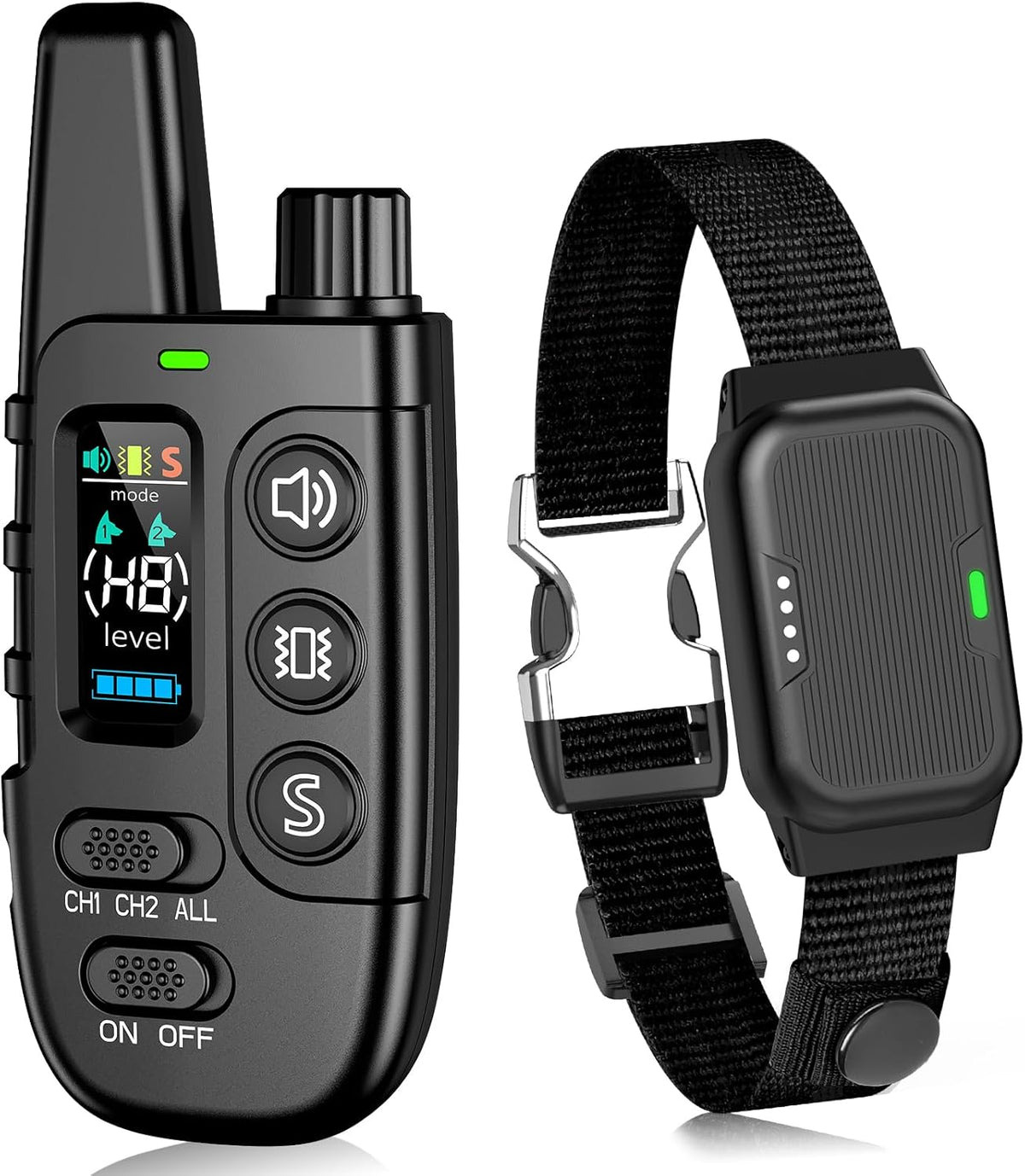 Shock Collar for Dogs, Dog Training Collar with Remote Control