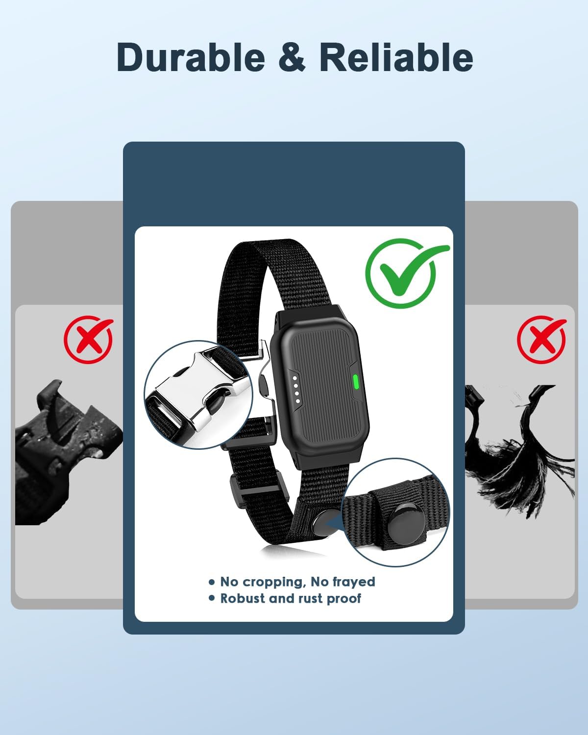 Shock Collar for Dogs, Dog Training Collar with Remote Control