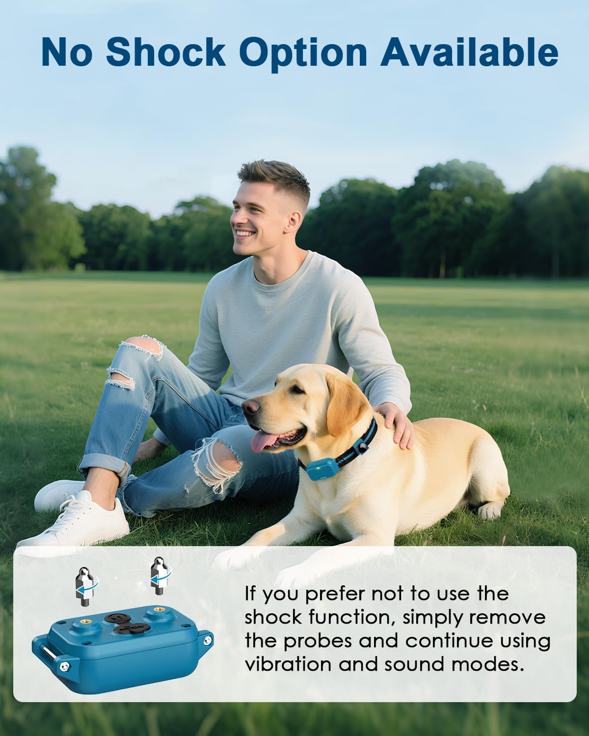 Shock Collar for Dogs, Dog Training Collar with Remote Control