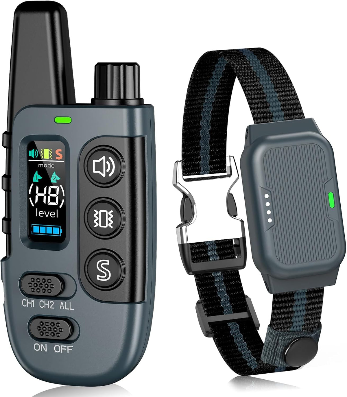 Shock Collar for Dogs, Dog Training Collar with Remote Control