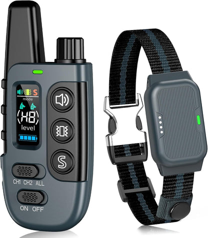 Shock Collar for Dogs, Dog Training Collar with Remote Control