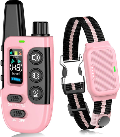 Shock Collar for Dogs, Dog Training Collar with Remote Control