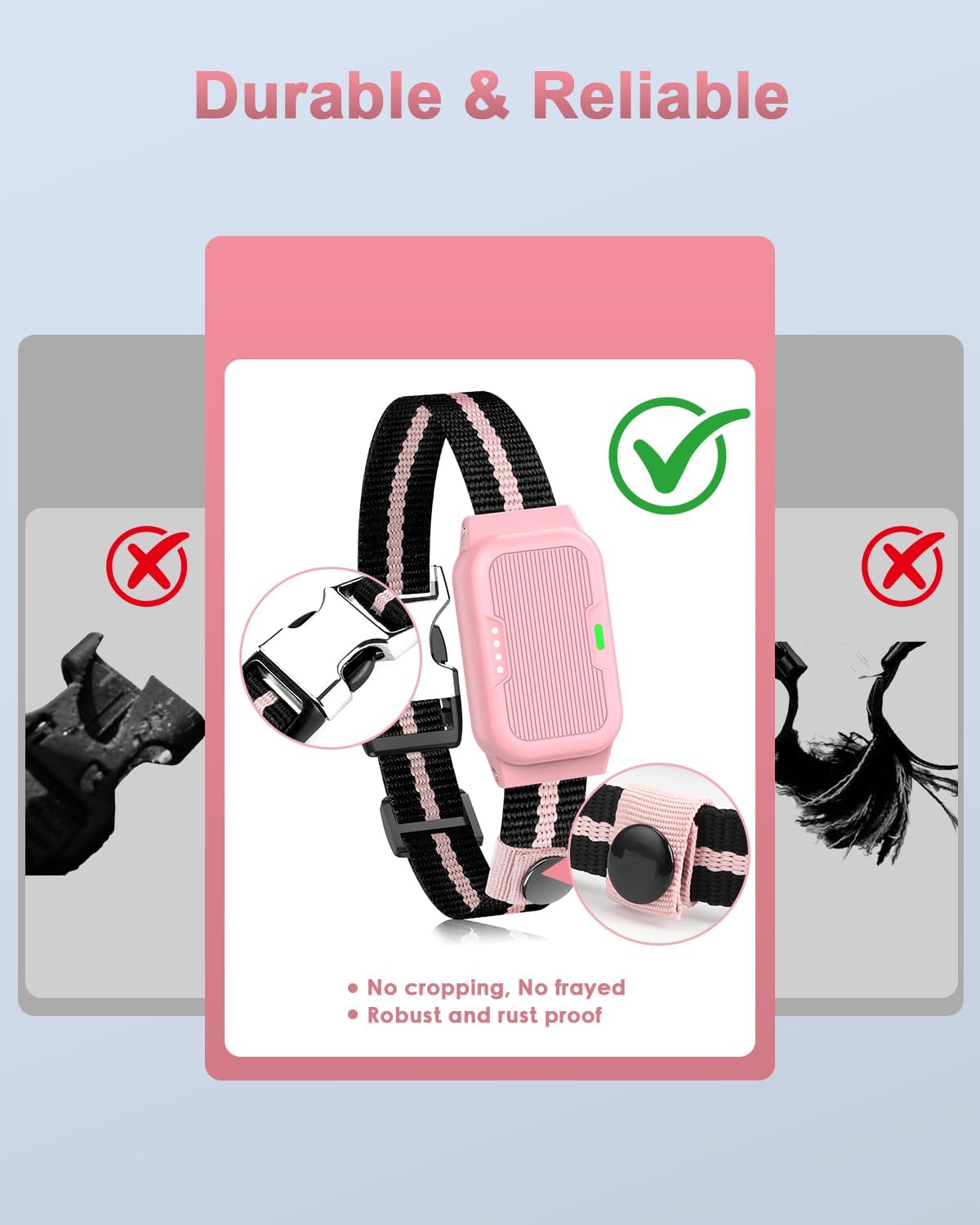 Shock Collar for Dogs, Dog Training Collar with Remote Control