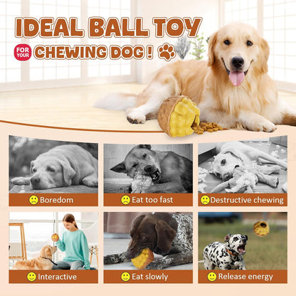Dog Chew Toys for Aggressive Chewers, 2Pack Indestructible Dogs Bone Toy for Large Small Medium Breeds, Durable Tough Nylon Dog Toys To Keep Them Busy, Puppy Teething Dogs Toy Bone, Beef&Bacon Flavor