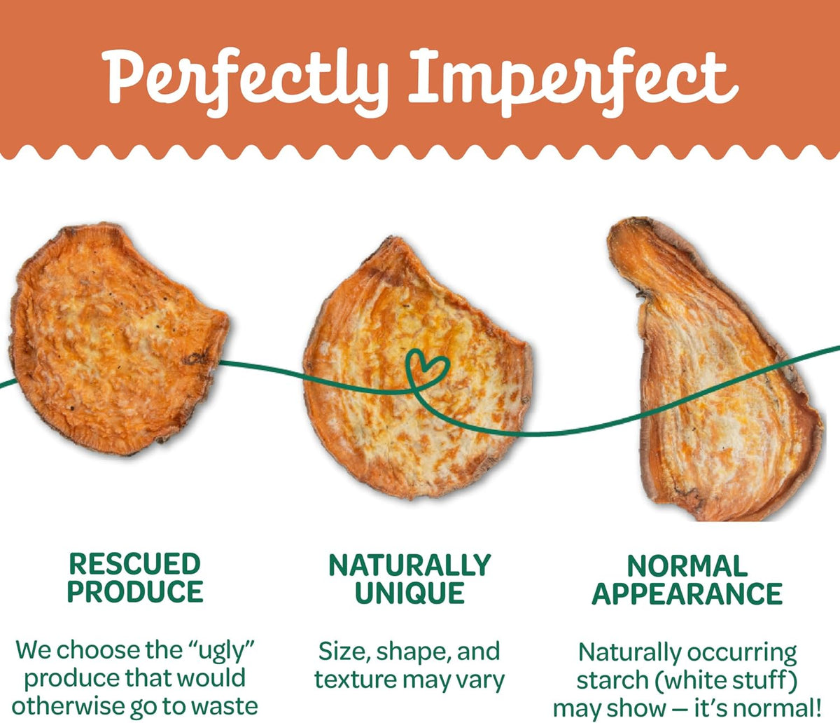Sweet Potato Chews Healthy Dog Treats, 1 Ingredient, 8 oz