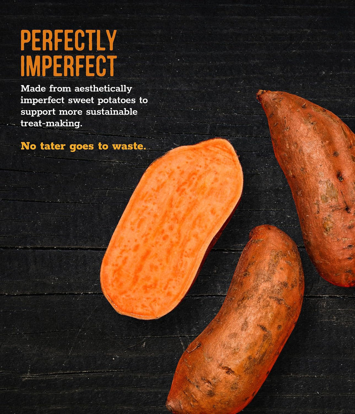 Sweet Potato Chews Healthy Dog Treats, 1 Ingredient, 8 oz