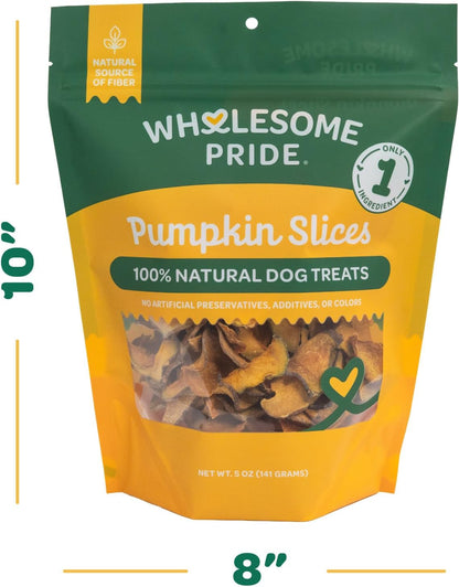 Pumpkin Slices Healthy Dog Treats, 1 Ingredient, 5 oz