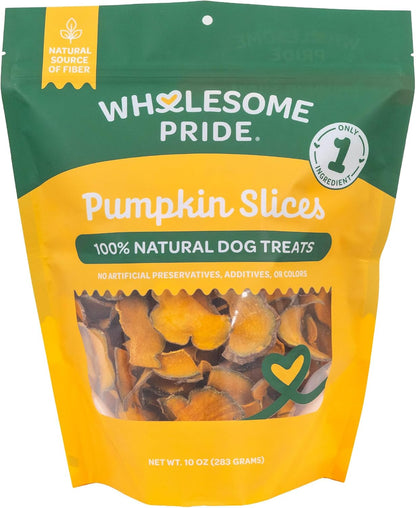 Pumpkin Slices Healthy Dog Treats, 1 Ingredient, 5 oz