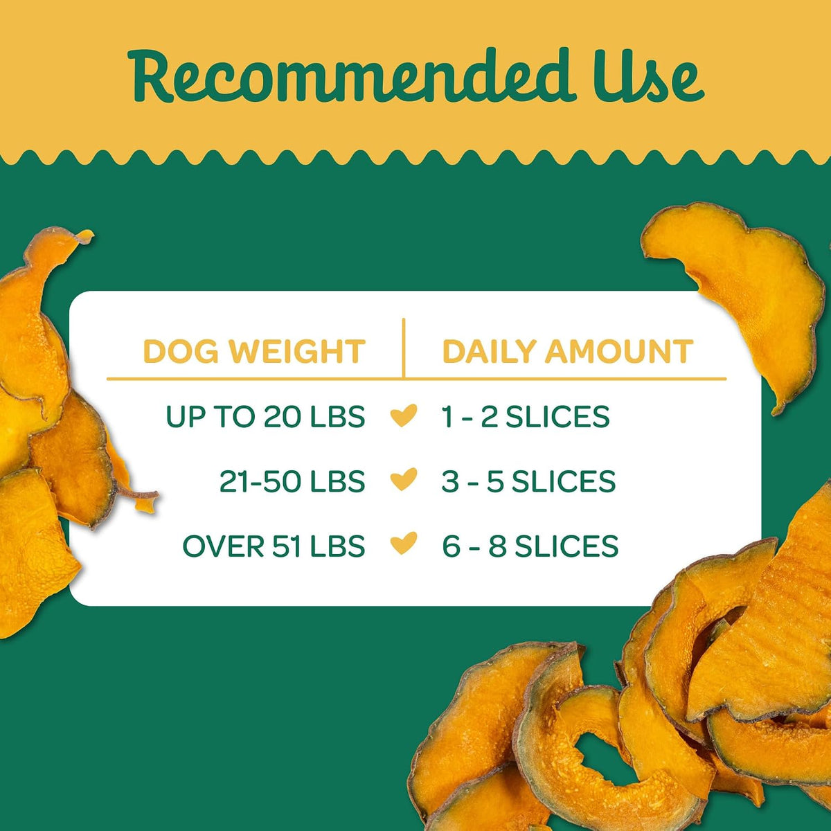 Pumpkin Slices Healthy Dog Treats, 1 Ingredient, 5 oz