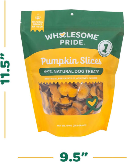 Pumpkin Slices Healthy Dog Treats, 1 Ingredient, 5 oz