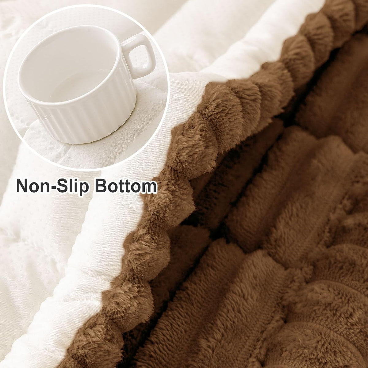 Couch Cover for Dogs, Washable Non Slip Plush Flannel Sofa Protector | Thick Flannel, Anti-Slip Backing, Pet Hair & Scratch Protection, Fits Sofa & Loveseat (27.6" x 59") - Colors A