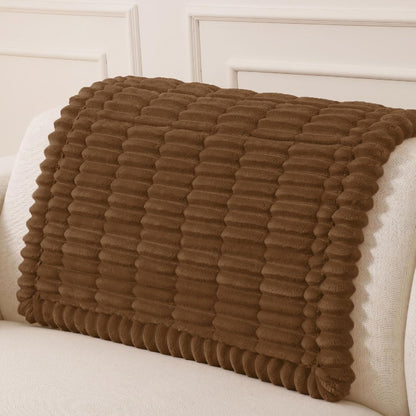 Couch Cover for Dogs, Washable Non Slip Plush Flannel Sofa Protector | Thick Flannel, Anti-Slip Backing, Pet Hair & Scratch Protection, Fits Sofa & Loveseat (27.6" x 59") - Colors A