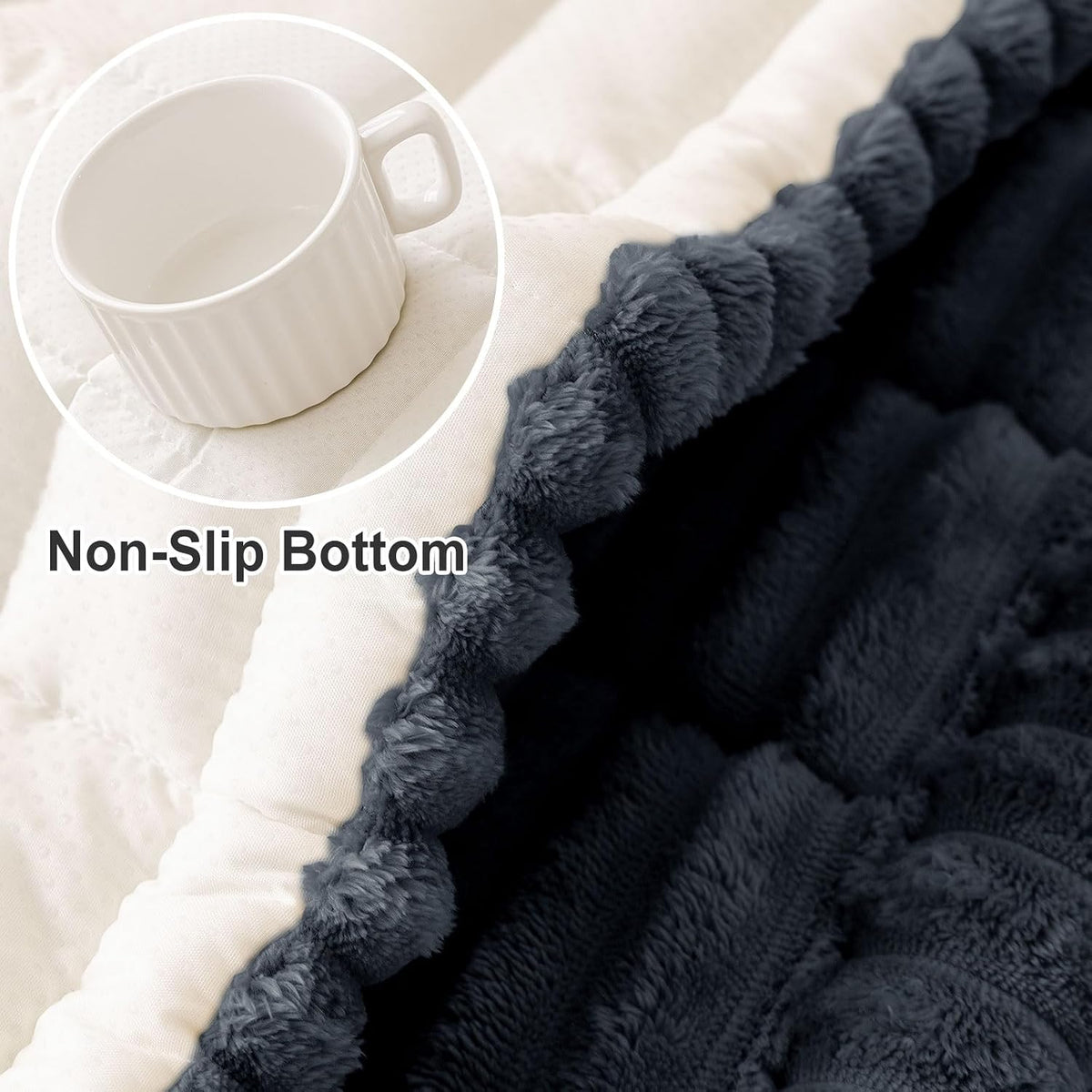 Couch Cover for Dogs, Washable Non Slip Plush Flannel Sofa Protector | Thick Flannel, Anti-Slip Backing, Pet Hair & Scratch Protection, Fits Sofa & Loveseat (27.6" x 59") - Colors A