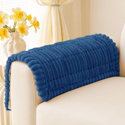 Couch Cover for Dogs, Washable Non Slip Plush Flannel Sofa Protector | Thick Flannel, Anti-Slip Backing, Pet Hair & Scratch Protection, Fits Sofa & Loveseat (27.6" x 59") - Colors A