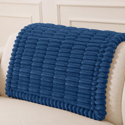 Couch Cover for Dogs, Washable Non Slip Plush Flannel Sofa Protector | Thick Flannel, Anti-Slip Backing, Pet Hair & Scratch Protection, Fits Sofa & Loveseat (27.6" x 59") - Colors A