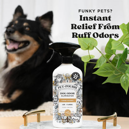 Pet- Air+Fabric Pet Odor Deodorizer Spray, Pawsitively Fresh 16 Fl Oz