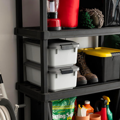Dog Food Storage Container, Up to 30 lbs, Black