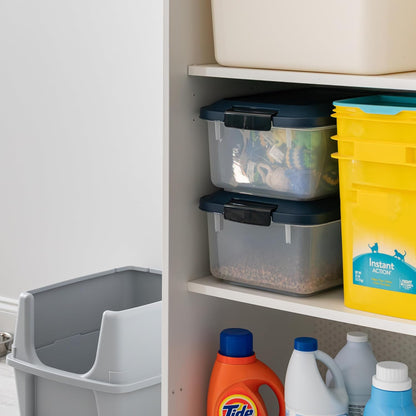 Dog Food Storage Container, Up to 30 lbs, Black