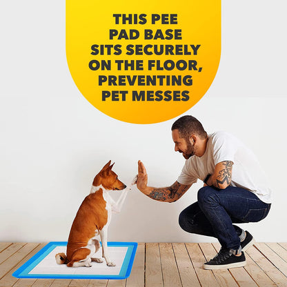 Dog Pee Pad Holder - Fits Up to 24” x 24” Pee Pad - - Dark Grey
