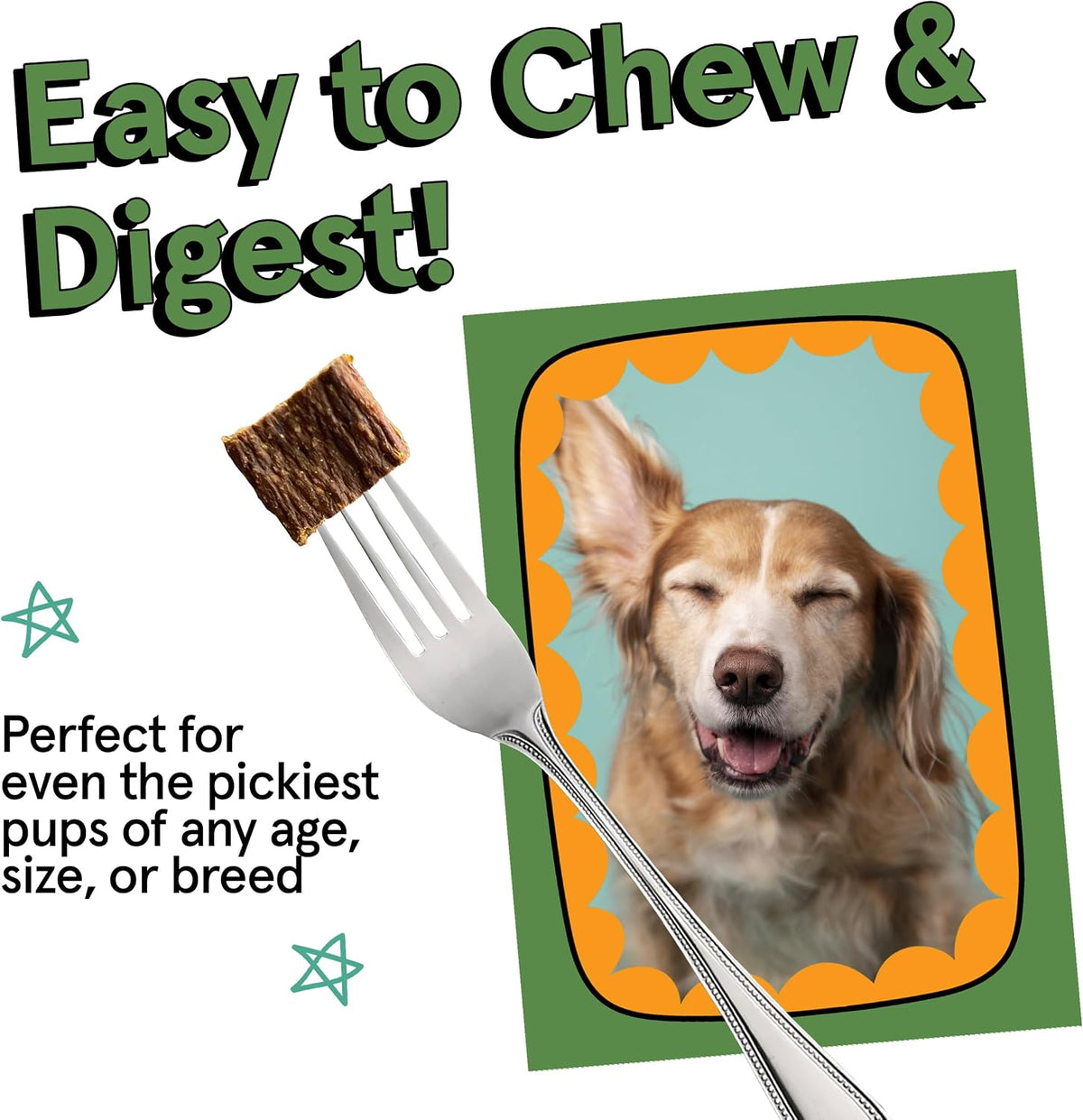 TRMC Real Meat Air Dried Dog Food w/Real Beef - 2lb Bag of USA-Crafted Grain-Free Real Meat Dog Food Sourced from Hormone-Free, Free-Range, Grass-Fed Beef - Digestible, All Natural, High Protein Beef